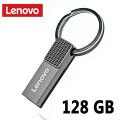 محرك أقراص USB فلاش 3.0 أصلي من لينوفو بسعة 2 تيرابايت وذاكرة تخزين عالية السرعة بسعة 1 تيرابايت و512 جيجابايت للكمبيوتر الشخصي