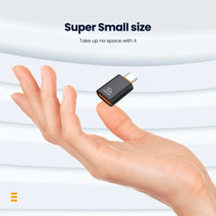 محول 10A OTG USB 3.0 إلى النوع C من USB أنثى إلى النوع C ذكر محول شحن سريع OTG USB C لأجهزة الكمبيوتر المحمولة Xiaomi Samsung