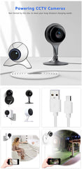 Extra long Micro USB extension cable 10M 8M 5M 3M 2M 1M Type C port device universal data cable for Xiaomi Samsung camera PS5PS4