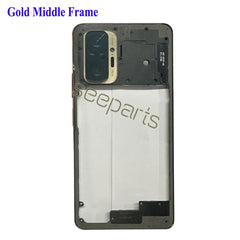 NEW For Xiaomi Redmi Note 10 Pro Battery Cover Back Cover Glass Panel Rear Housing Door Case For Redmi Note 10 Pro Middle Frame