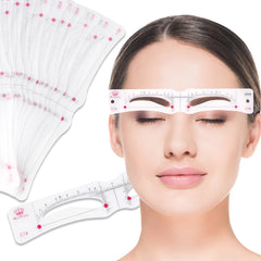 Eyebrow Stencil Drawing Thrush Card 20 Fashionable Style Eyebrow Shaper Kit for Women Reusable Eyebrow Template Suitable for 98%
