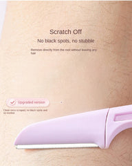 3PCS Portable Eyebrow Trimmer Safe Eyebrow Shaper Foldable Eyebrow Trimmer Razor Blade Razor Women's Makeup Tools