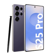 هاتف FUFFFI S25 Pro الذكي 5G الهواتف المحمولة بنظام Android 12، شاشة 6.8 بوصة، 12 + 512 جيجابايت، هاتف محمول 24 + 48 ميجابكسل، 5800 مللي أمبير في الساعة، متجر Google Play، هاتف