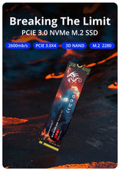 SomnAmbulist SSD M2 NVME 128GB 256GB 512GB 1TB SSD M.2 2280 PCIe 3.0 محرك أقراص ذو حالة ثابتة داخلي لأجهزة الكمبيوتر المحمولة وسطح المكتب ووحدة التحكم في الألعاب