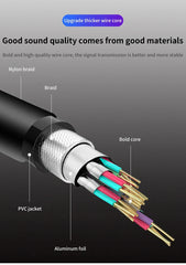كابل صوت XLR إلى 3.5 مم، ميكروفون، سلك صوت تناظري متوازن، XLR أنثى إلى مقبس AUX 3.5 مم لجهاز الكمبيوتر والهاتف ومكبر الصوت