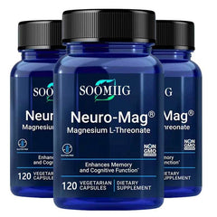 Magnesium Threonate 2000 Mg Capsules, High Absorption Rate, Support Brain Memory and Cognitive Supplement, Relieve Stress