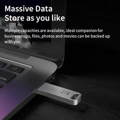 محرك أقراص فلاش USB 3.2 عالي السرعة من شاومي بسعة 2 تيرابايت، محرك أقراص USB محمول مقاوم للماء بسعة 1 تيرابايت و512 جيجابايت و256 جيجابايت، جديد