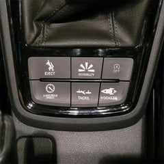 15pcs/Set Creative Car Switch Button Stickers Dashboard Console Label Decals Self-Adhesive Decorations For Car Truck