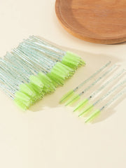 50 Pcs Eyelash Brushes Makeup Brushes Disposable Mascara Wands Applicator Spoolers Eye Lashes Cosmetic Brush,lash extension tool