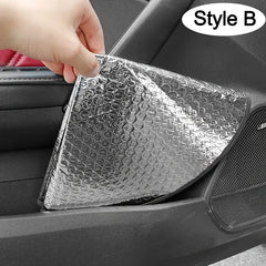 Car Steering Wheel Sun Shade Double Thick Sun Protection Foldable Anti-uv Sunscreen Car Supplies Car Steering Wheel Cover Silver