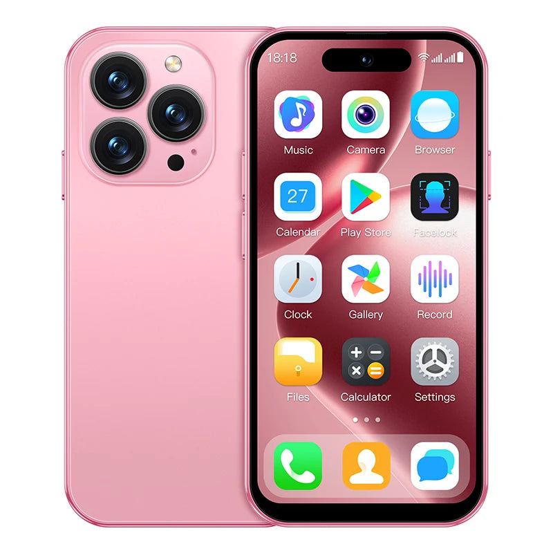 WORLD PREMIER SOYES ONEMYTH  Mini SmartPhone 16Pro 4.0" Android 10, Dual SIM, 2000mAh, 5MP Camera, 2GB+16GB, Face Unlock