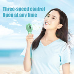 1200mAh Mini Portable FansHandheld USB Rechargeable Quiet Handheld FanAir cooler Outdoor Travel Hand Fans ventilation Fan