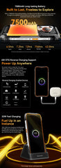2025 NEW BLACKVIEW BL7000 5G Rugged Smartphone 24(8+16)GB 256GB Cerllphone 6.78" HD+2.4K Display 120Hz, Android 15 AI Smartphone