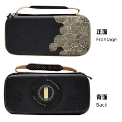 For Nintendo Switch / Switch OLED Console Portable Storage Bag Game Theme for Waterproof Hard Carrying Case with 10 Card Slots