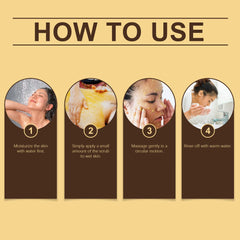 Exfoliating Body Scrub Turmeric Knee Elbow Cuticle Softener Moisturizing Tender Body Cleaning Exfoliator Dead Skin Remover Scrub