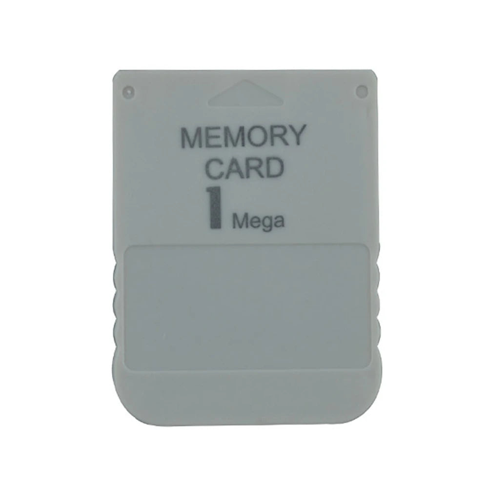 High-quality For PS1 Memory Card 1 Mega Memory Card Practical Affordable White 1MB