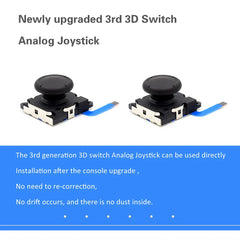 For Nintendo Switch /Switch Lite 3DJoy-con Controller Analog Joystick Stick Rocker Replacement Handle Game Pad Games Accessories
