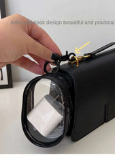 Portable Mini Zipper Storage Bag Keychain Box Organizer For Earphones Chargers Bags  A Gift for My Girlfriend Case