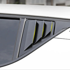 2Pcs Car Rear Windows Cover Sticker Window Triangle Shutters Trim for Toyota C-HR CHR C HR 2016 - 2022 Car Accessories Car Decal