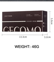 GECOMO Long Wear Matte Eyeliner Gel Cream, Quick Drying Waterproof Eyeliner Gel