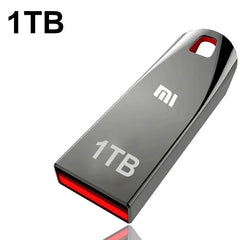 2TB Metal Usb 3.0 Flash Drives High Speed Pendrive 1TB 512GB Usb Drive Portable SSD Memoria Usb Flash Disk TYPE-C Adapter