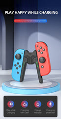Aolion Charging Grip Bracket for Switch 2/1 Joycon Handle Gaming Controller Grip Charging Station for Switch Accessories