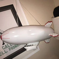 Airship Model PVC Inflatable Airship Model Spaceship Toys for Kid Children Birthday Gift Inflatable Summer Outdoor Funny Toys