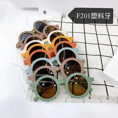 2024 new children's sunglasses yuanchaotong UV400 plastic  glasses  sunglasses