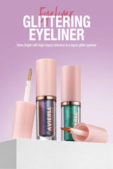 Chameleon Eyeliner Set, 8 Colors, Long-lasting Waterproof  Glitter Liquid Eyeshadow, No Smudging, Fast-drying, Eye Makeup Gift