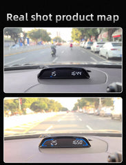 AD Car Speedometer With Alarm Water Temperature Meter G3 GPS / B3 OBD Head Up Display Accessories Auto Tachometer Clock Time