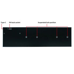 8.8 Inch IPS Type C Secondary Screen USB-C Interface Computer Monitoring CPU GPU RAM Dislpay Smart Screen No Need AIDA64