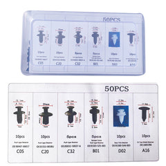 Auto Fastener Clip Mixed Car Body Push Retainer Pin Rivet Bumper Door Trim Panel Fastener Kit Car Clips Box or Bag packaging