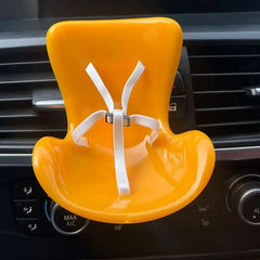 15-17cm Car Doll Seat Doll Safety Seat Cute Doll Air Outlet Aromatherapy Decoration Automobile Interior Ornament Accessorie Gift