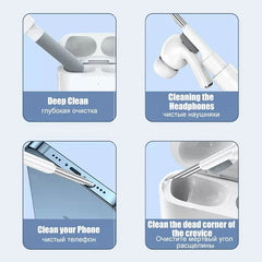 Bluetooth Earphones Cleaning Tool for Airpods Pro 3 2 1 Earbuds Case Cleaner Kit Cleaning Brush Pen for Xiaomi iPhone Earbuds