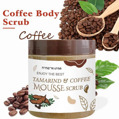 Coffee Body Scrub Exfoliating Lightening Skin Pore Cleansing Soften Sea Bath Salt Cream Moisturizing Anti Cellulite