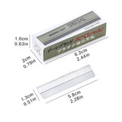 50/10pcs Eyebrow Blades Stainless Steel Microblading Eye Brow Trimmer Face Hair Remover Replaceable Razor Makeup Beauty Tools