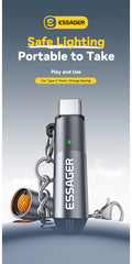 Essager TypeC Mini Cigarette Lighter Tungsten Wire Blowing Safety and Energy Saving Without Charging Can Be Carried On The Plane
