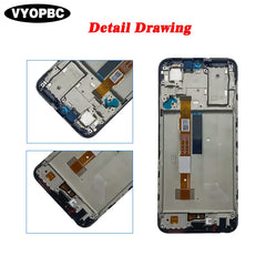 For VIVO Y51 2020 December Original LCD Display With Frame Panel Digitizer Assembly Repair Replacement Parts Touch Screen