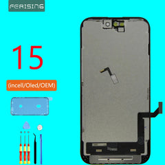 High quality Incell/OLED/OEM For iPhone 15 LCD Display Touch Screen Soft Oled Digitizer Replacement Assembly Phone Parts Amoled
