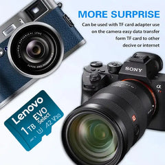 Lenovo 2TB Memory SD Card 1TB 512GB 256GB A2 U3 Micro TF SD Card 128GB High Speed MLC TF Card For Nintendo Switch Ps4 Games
