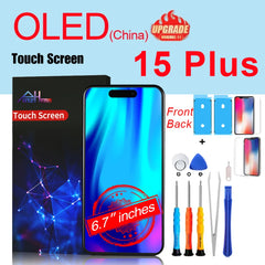 PINZHENG High Quality Screen INCELL LCD OLED For iPhone 14 Pro 15 Plus 13 Pro Max Display For iPhone Replacement With Tools