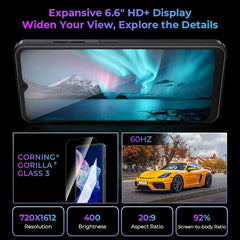HOTWAV Note 15 Pro Mobile Phone Android 14 6.6'' HD+ 12(4+8)GB 128GB Cellphone 13MP 5160mAh 8.9mm Ultra-Thin Smartphone