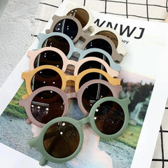 2024 new children's sunglasses yuanchaotong UV400 plastic  glasses  sunglasses