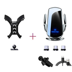 Car Phone Holder For Nissan Qashqai j10 2013 2012 2011 2010 2009 2008 Fixed Bracket Base Special Wireless Charging Phone Mounts