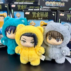 New Genuine Kawaii Jujutsu Kaisen 2 Cat Ear Plushie Series Blind Box Mystery Box Anime Toy Room Decoration Collect Festvial Gift