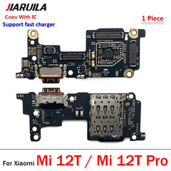 جديد لهاتف Xiaomi Mi 10T 11T 12T 13T Pro موصل قاعدة شاحن USB لوحة الشحن منفذ اللوحة الرئيسية كابل مرن للوحة الرئيسية