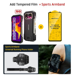 هاتف Ulefone Armor 27T Pro 5G Rugged Phone 10600mAh Android 14 هاتف ذكي 50MP + 64MP كاميرا ليلية 6.78 بوصة 120 هرتز 24GB + 256GB NFC Mobile