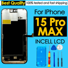 180days Warranty incell LCD For iPhone 15 Pro Max Display Touch Screen Replacement Phone Mobile Digitizer Assembly Wholesale