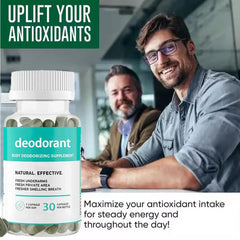 Chlorophyll Capsules Deodorant Body Deodorizing Supplement Fresh Underarms Fresh Private Area Fresher Smelling Breath