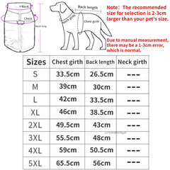 Waterproof Warm Dog Clothes Pet Coat Winter Vest Padded Zipper Jacket Dog Clothing for Small Medium Big Dogs Outfit